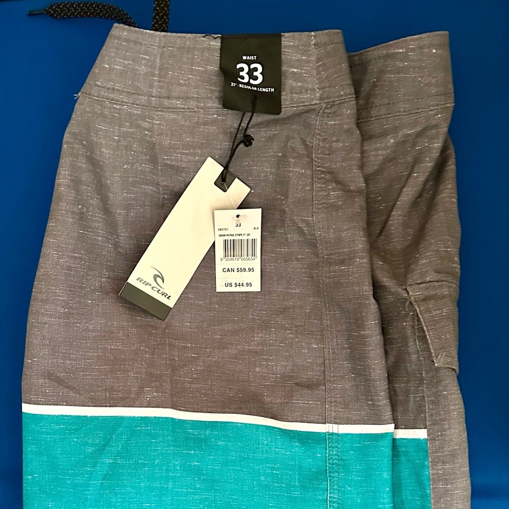 Boardshorts Men’s  33” Rip curl New!!